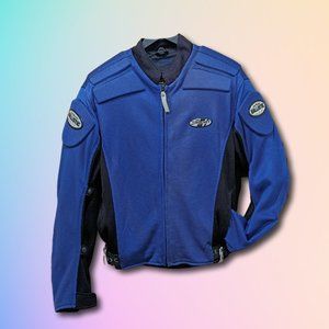 Joe Rocket Blue Motorcycle Jacket